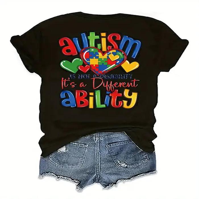 Summer Fashion Casual Cute Short Sleeved Round Neck Printed Top Women's Pure Cotton T-shirts