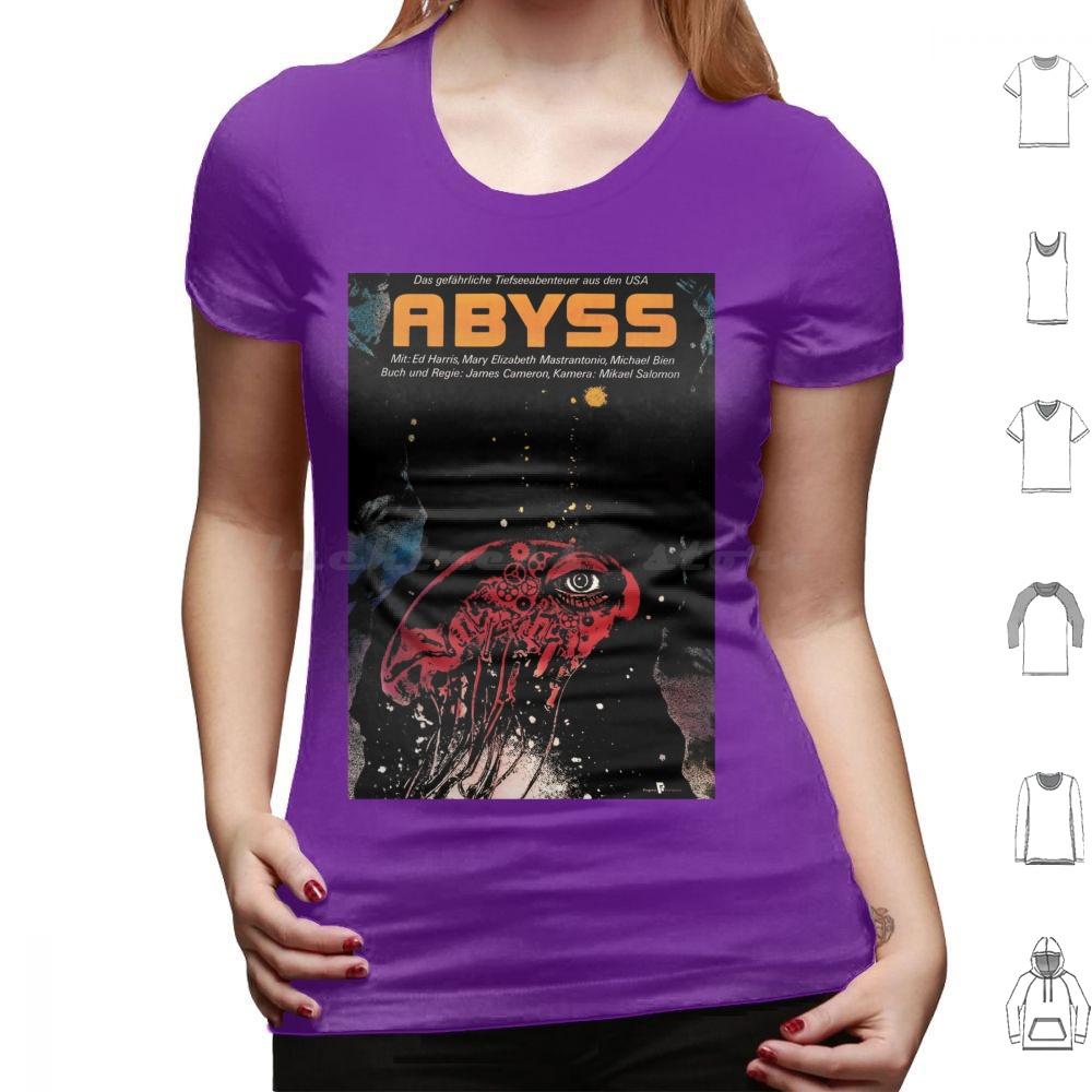 The AbyssGerman Design T Shirt Cotton Men Women DIY Print The Abyss James Cameron Titanic Movie Sci Fi 80s Underwater Cinema