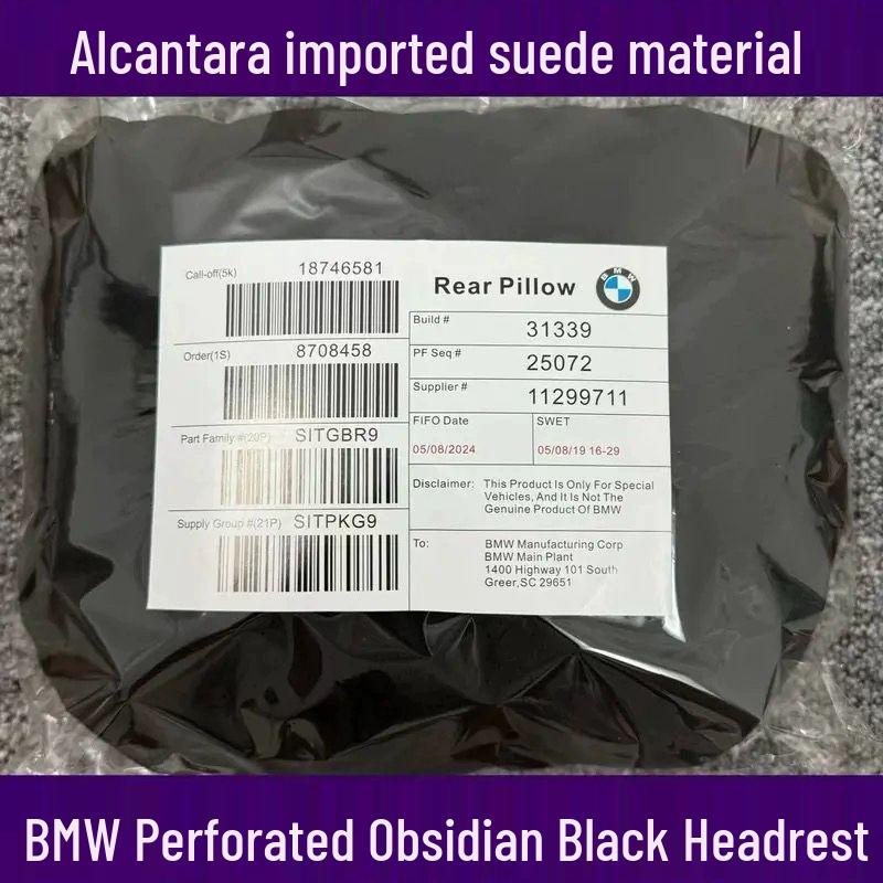 Zagłówek i podparcie lędźwiowe do BMW serii 3, 4, X1, X2, X3, X5, X6, GT - Ochrona szyi i komfort wnętrza samochodu