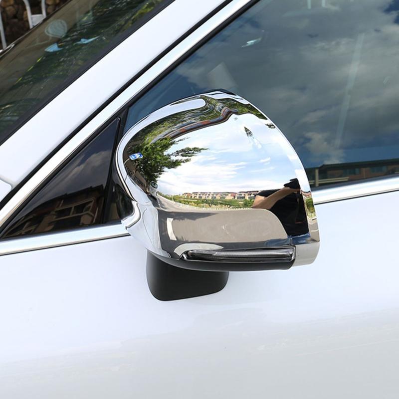 ABS Chrome/Carbon For Volvo XC60 2023 Car Side Mirror Cover Rear View Mirror Cover Decoration Garnish Accessories  