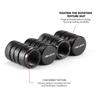 vhzh5 4pcs Car Wheel Tire Valve Rim Stem Cover Airdust Waterproof Cap For Seat Leon Ibiza Toledo Mk3 Mk2 FR Cupra Formentor Alhambra