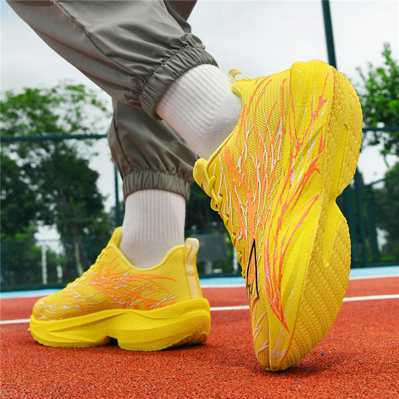 Autumn New Lightweight Mens Womens Sports Shoes Shock-absorbing Comfortable Running Shoes Supportive and Stable Walking Shoes