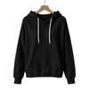 Women's Long Sleeve Hooded Pullover Sweatshirt with Pockets Color