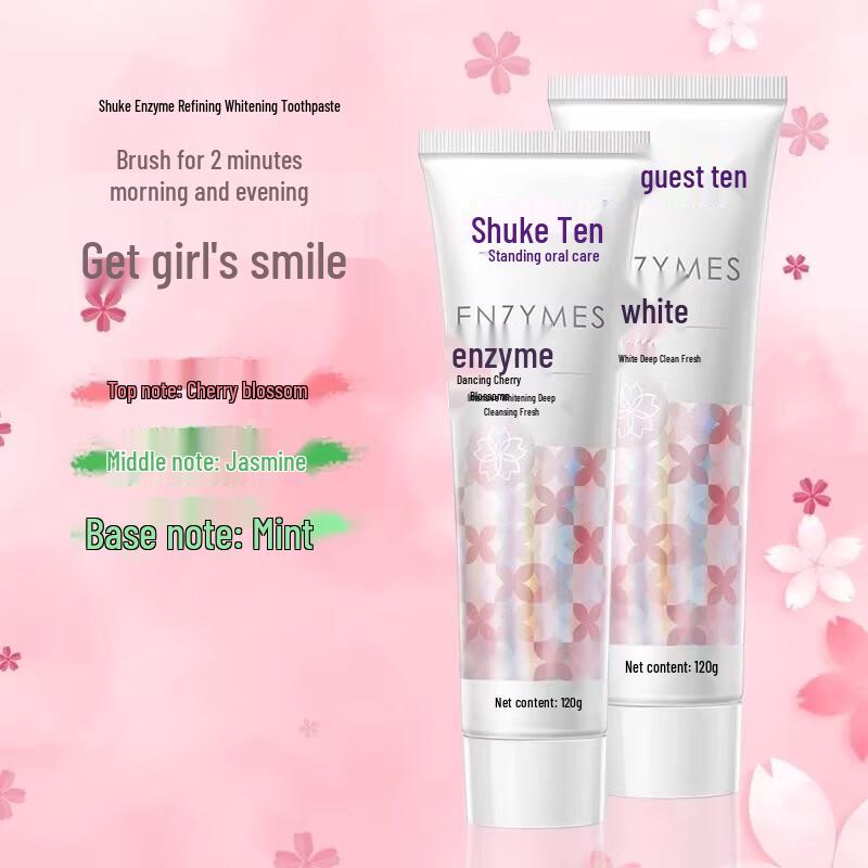 Shuke Sakura Enzyme Whitening Toothpaste