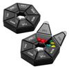 Portable 7-Day Pill Organizer with Easy-Open Compartments for Travel