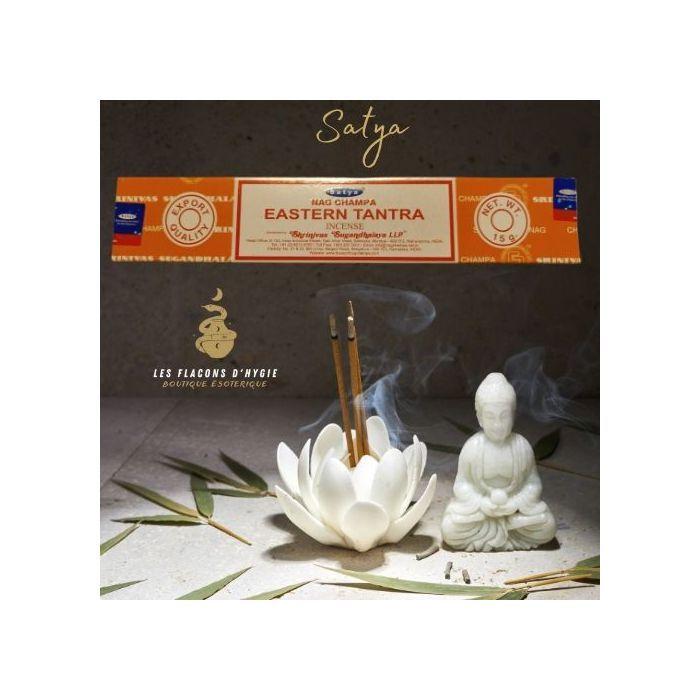 Bougeoir - Photophore - Bougie - Senteur &gt; Encens - Encens Satya Eastern Tantra - - Satya