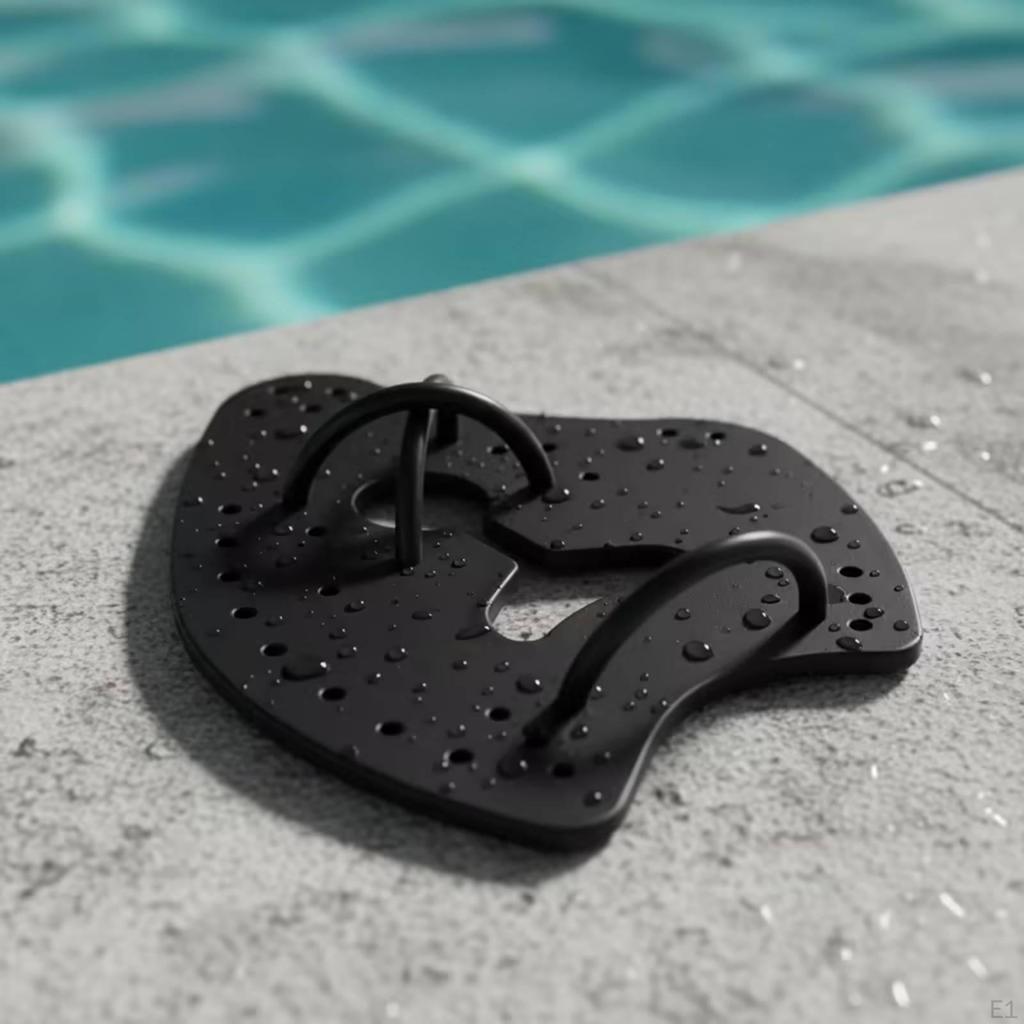 Swimming Hand Paddles with Elastic Loops Lightweight Swim