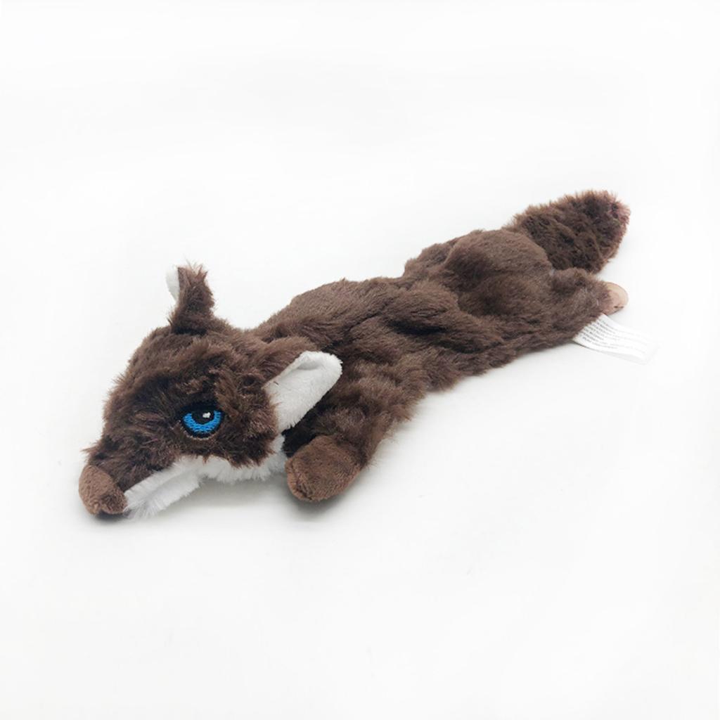 Giocattolo di Peluche Squeaky per Cani, Piccolo, Non Imbottito - Giocattolo Interattivo Divertente per Cani