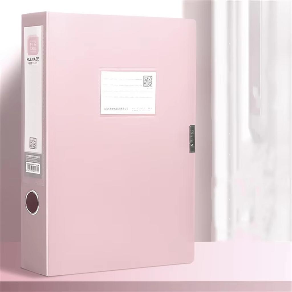 Morandi Folders - PP Thickened Supplies, Foldable A4 Size, Vintage Color, Plastic File Organizers