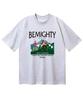 BEMIGHTY Hiking Drawing Oversized Short Sleeve T-Shirt [Light Gray]