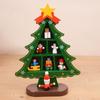 Creative Wooden Christmas Tree Ornament Mini Christmas Trees  Window Shop Mall