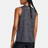 Under Armour Ua Tech™ Solid Logo Crew Neck Tank Top Women Tops Black 1383656-001