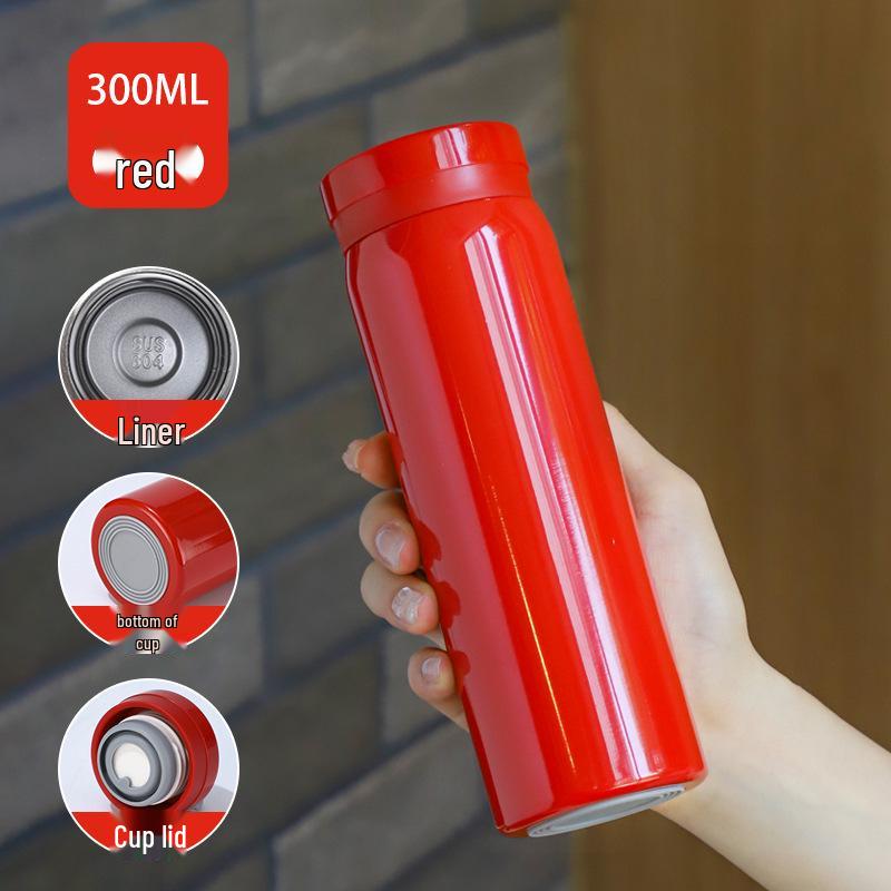 Smart Display Pocket-Sized Stainless Steel Insulated Bottle for Students
