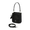 Daks Black Dd Logo Leather Shoulder Bag Dcba6e332bk