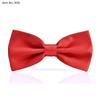 Men's Solid Color Shiny Polyester Silk Bow Tie - Multiple Colors for Weddings and Formal Wear