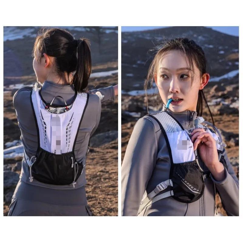 Unisex Outdoor Hydration Vest - Lightweight Multi-Sport Running Pack with Water Bladder for Marathon Cycling Hiking