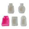 3D Perfume Bottle Shape Candle Silicone Molds DIY Handmade Soap Molds Small Pendant Mould Baking Tool Easy To Clean