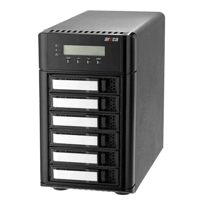 Areca ARC-8050T3U-6 6-Bay Thunderbolt 3 RAID Storage System