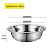 Homeglen 60cm Thickened 304 Stainless Steel Multi-Purpose Basin