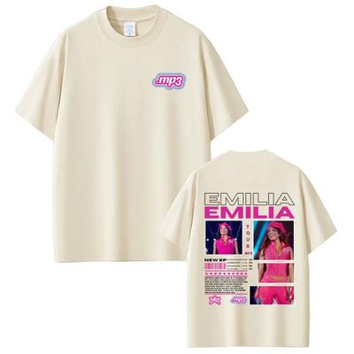 Famous Emilia Mernes Fashion Album Global Tour Mercah Tshirt Men Women Loose Cotton Comfortable Tee Loose Casual Oversized Top