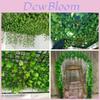 Folhas de Videira Artificial Realistas Decoração de Teto Plantas de Hera Falsa Folhagem