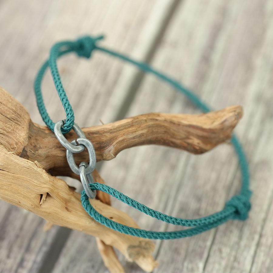 Noter New Retro Viking Chain Bracelet Men Minimalist 2mm Thin String Braclet Pulseria Hombre Leisure Versatile Man Accessories