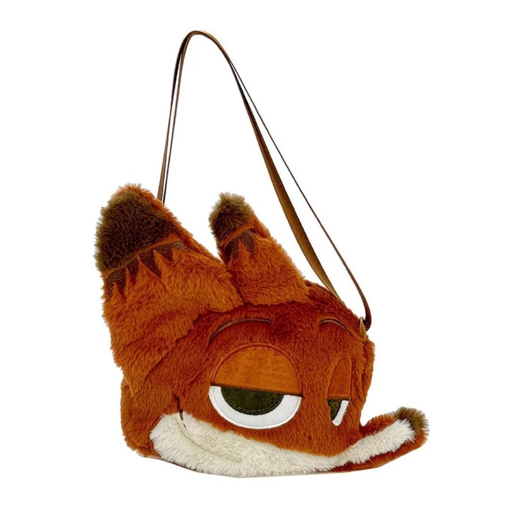 Nick Wilde from Zootopia - Cute Plush Toy Shoulder Bag for Women (Unique Design) 0211