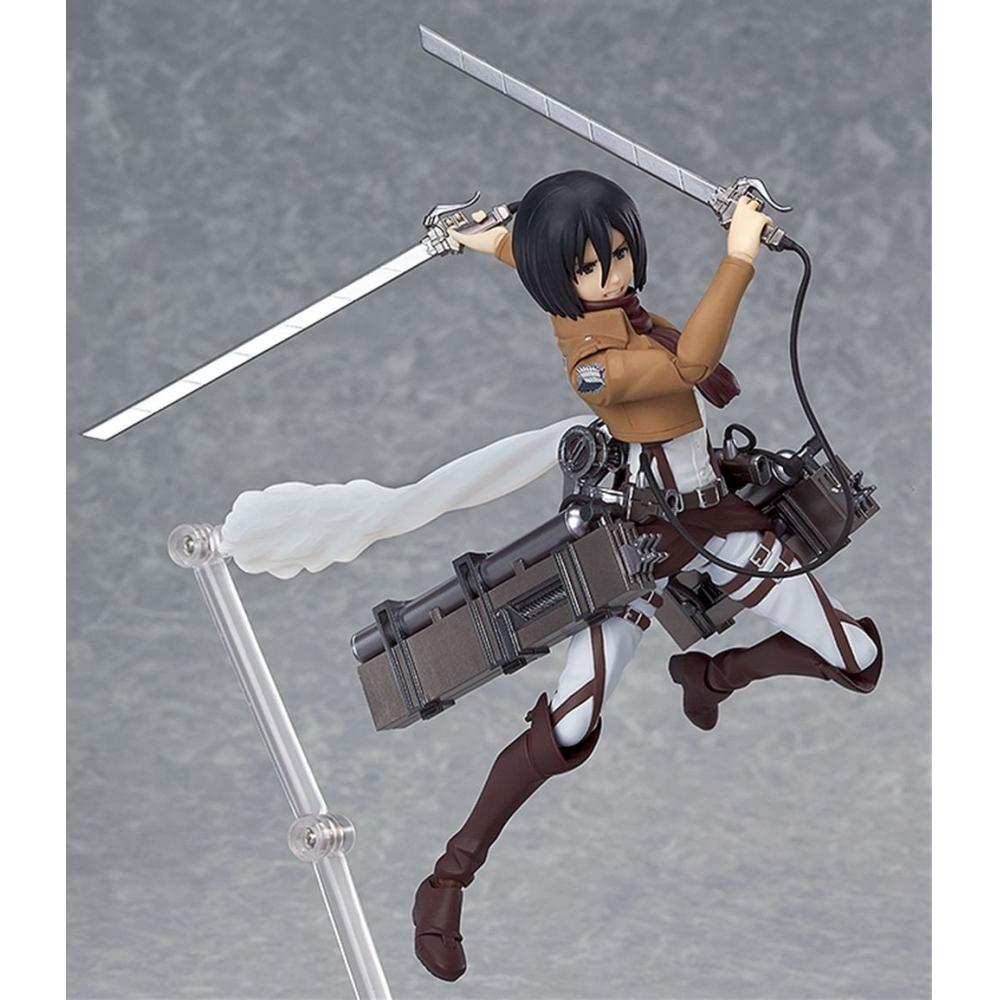 Figma Επίθεση στον Τιτάνα Mikasa Ackerman (Κινητή φιγούρα βαμμένη με ABS&PVC χωρίς κλίμακα)