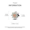 Charms Platashiny Orange Sunflower Flowers Beadss Fit Originalbracelets Charms For Women Jewelry Diy Making Fine Gifts