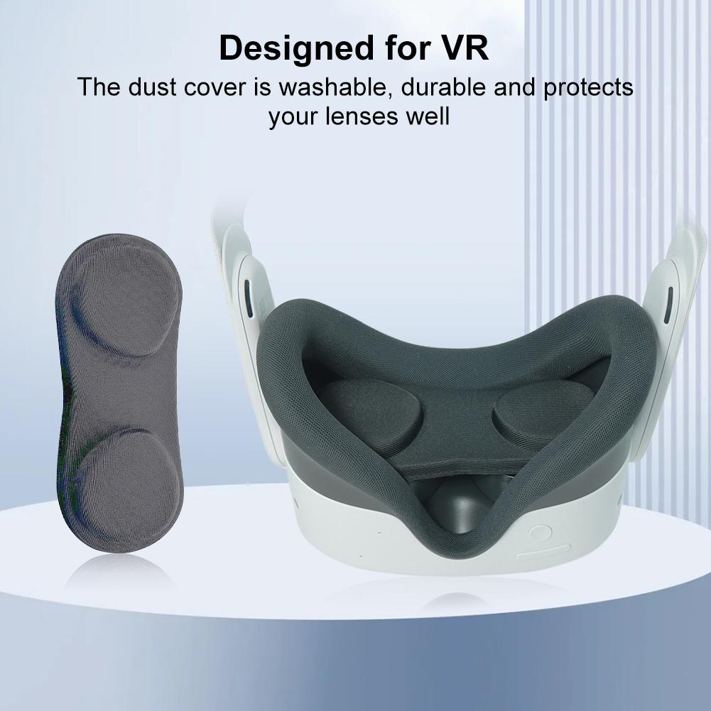 VR Lens Cover Anti-Scratch Lens Protective Cover VR Lens Protector for Meta Quest 3S/3/2/Pico4 Ultra VR Accessories