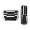 Für Lincoln MKZ 2015-2022 für Ford Mondeo 2016-2022 AT Pedalabdeckung Gas Kraftstoff Bremspedal Pad Edelstahl Pedale Zubehör