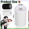 2 Rolls of Extra Wide Waterproof Ultra Adhesive Arm Tape for Football Kinetic Athletic Sports Tape for Athletic Sports Protects Grass White and Bl