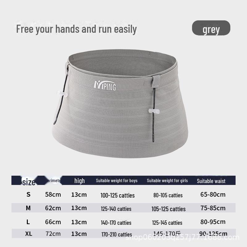 Unisex Multifunctional Marathon Hydration Belt with Phone Holder