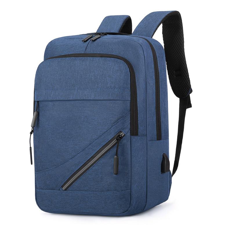 Computer bag backpack large capacity backpack multi-function usb charging new high-end schoolbag business