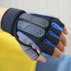 1 Pair Fitness Anti-Slip Half-Finger Gloves Suitable For Cycling Riding Motorcycle Men and Women Skiing Black Gloves