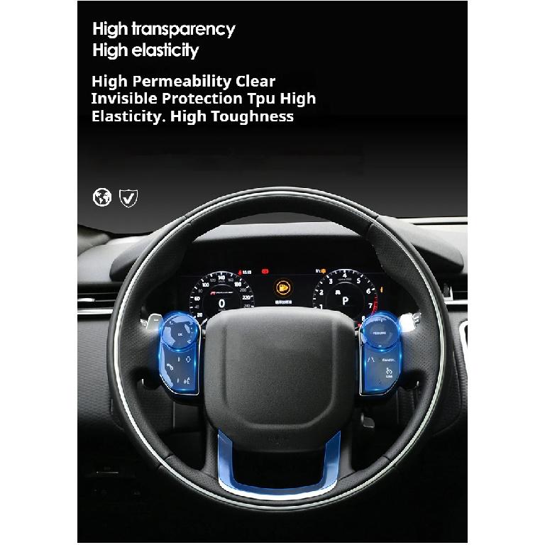 For GWM POER 2024 2025 Car Panel Film Dashboard Protective Sticker Interior Anti-Scratch Film Cover Accessories