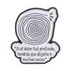 Xiaomi Hay Que Dejar Ir Lo Que Nos Dejó Ir Enamel Pins Frog Blowing Dandelion & Spiral Tree Hole  Motivate Spanish Brooch Jewelry Gifts