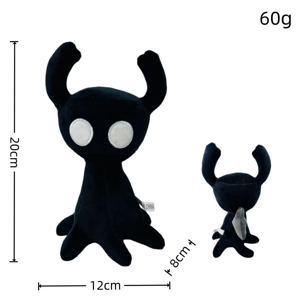 Hollow Knight Plush Toy Soft Stuffed Animal Cartoon Game Figure Collectible for Boys Birthday Holiday Gift