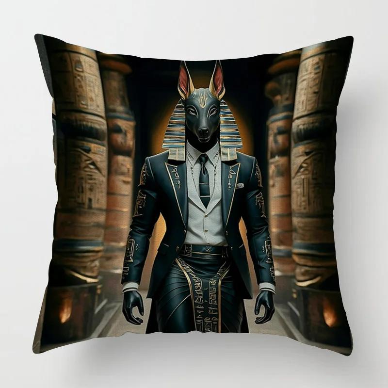 Modern Decorative Cushion for Home Living Room Decor Throw Pillow Cover 45*45 40x40cm 60x60cm 45x45cm 50x50cm Egypt pharaoh