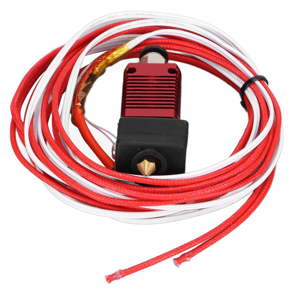 3D Printer Nozzle Parts Pluggable Thermistor Silicone Cover 3D Printer Extruder Hot End Kit 12V