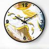 10-inch 25cm Personalized Fashion Clock Automatic Time-shifting Radio Clock Dining Bedroom Living Room Decoration Wall Clock