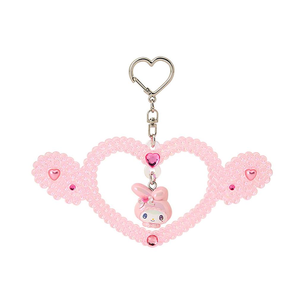 Sanrio My Melody Keychain Saro AS Steel 408743 (Mellow Miusa) Resin, PVC,