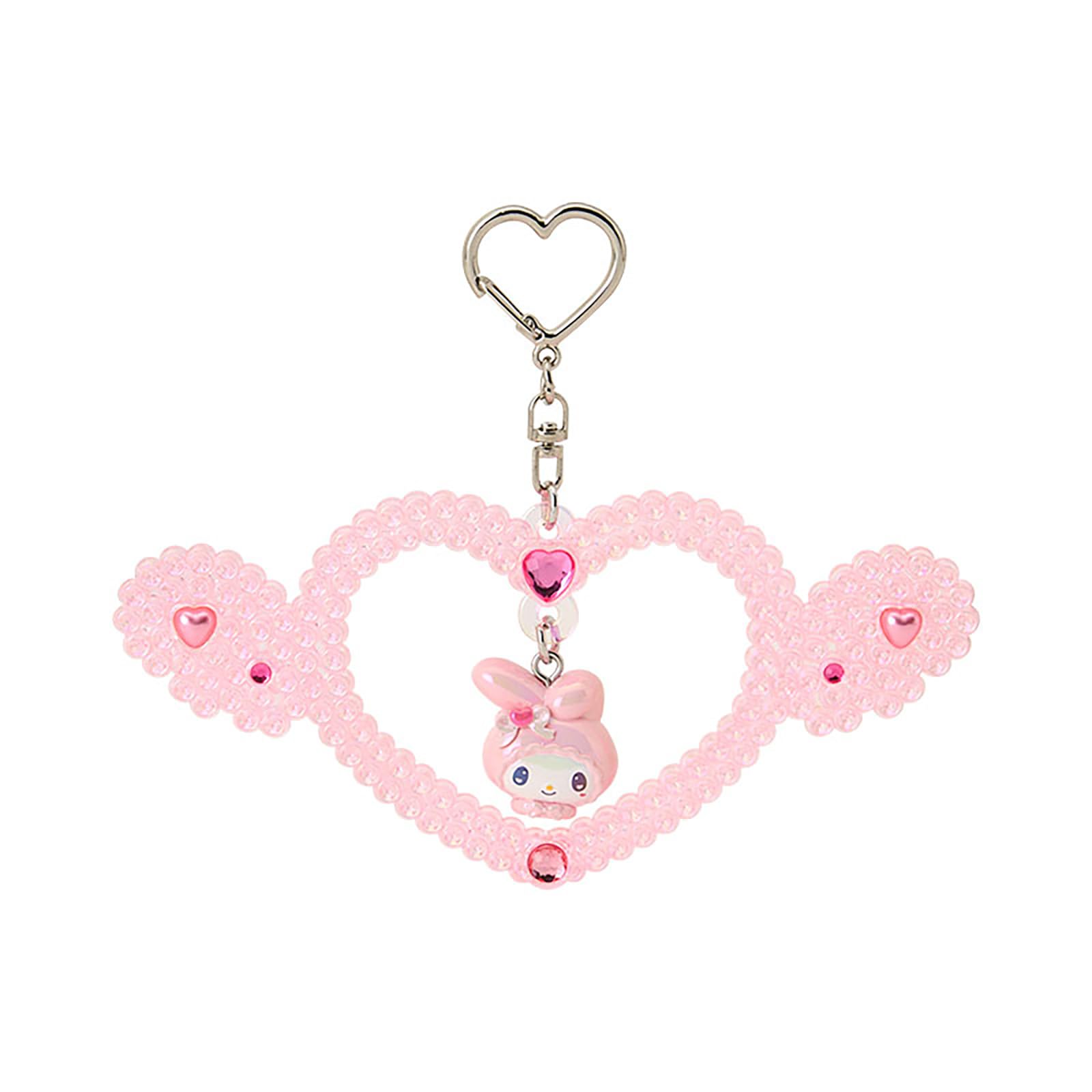 

Sanrio My Melody Keychain Saro AS Steel 408743 (Mellow Miusa) Resin, PVC,