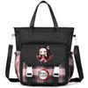 Demon Slayer Tote Bag Crossbody Bag Carrying Bag Shoulder Bag for Teenager Girl Boy Back To School Bag Men Women Leisure Travel Bag Mochila
