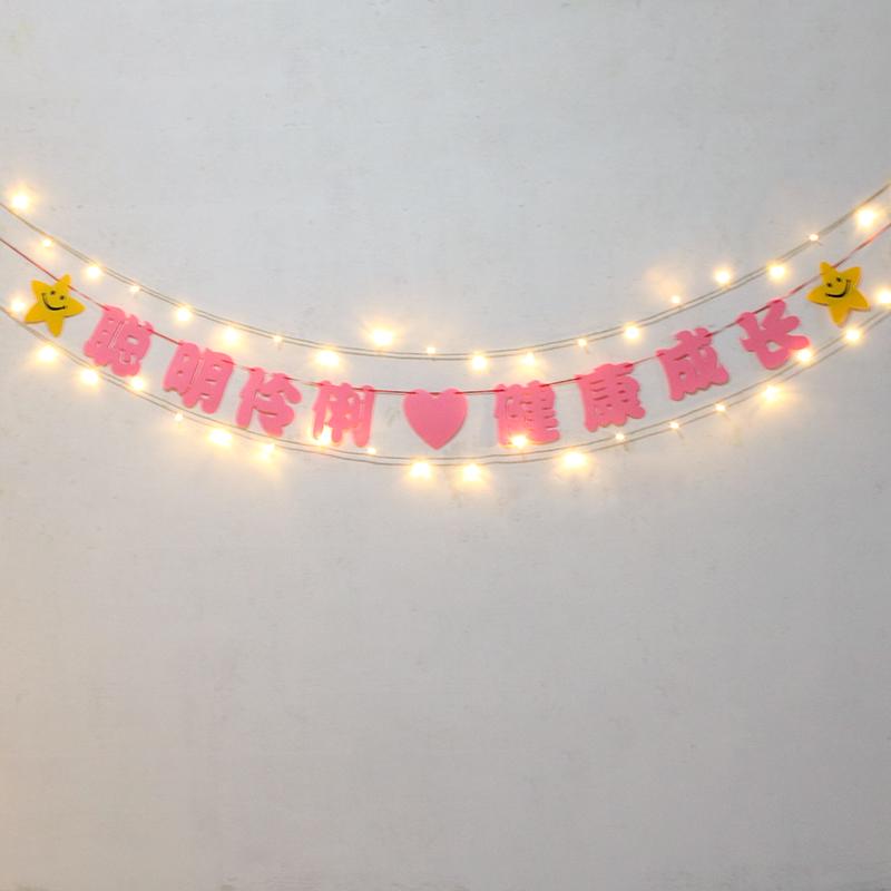 Children's Birthday Banner & Decorations for 1st to 10th Birthday Parties