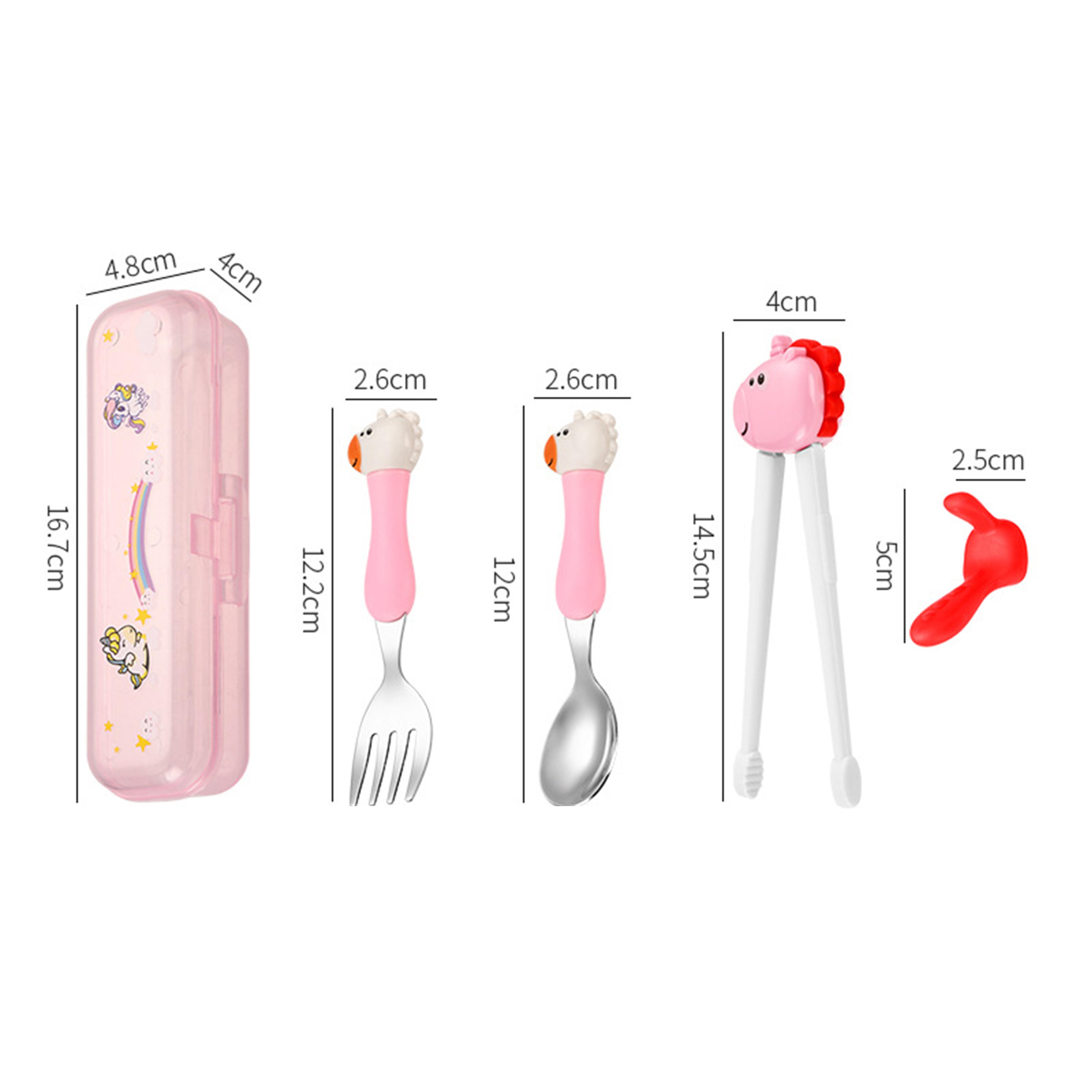 

Детский набор столовых приборов из 4 предметов с изображением динозавра, обучающий набор «Пасть тигра», палочки для еды, вилка, ложка и приспособления «Пасть тигра»