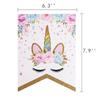 Happy Birthday" Letters Banner Garland Glittering Paper Flag Kids Birthday Party Decor