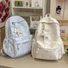 Schoolbag Korean Small Fresh School Bag Girls College Students Simple Star Backpack Campus Wind Large Capacity High School Backpack