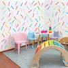 Self-adhesive wall stickers color confetti boho bedroom background wall kindergarten cartoon children's room wall stickers
