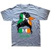 Funny Irish Girl Ireland Flag Woman Proud T Shirt Graphic Cotton Streetwear Short Sleeve Birthday Gifts Summer Style Tshirt Men